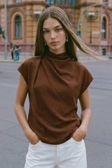 Blusa Avelie manga corta