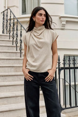 Midnight Kiss Flowy Blouse