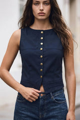 Blusa Gia con botones