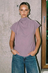 After Dark pleated blouse
