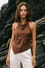Blusa Monara asimétrica