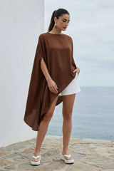 Blusa túnica Lucenne asimétrica
