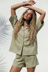 Camisa fit oversized botones