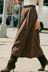 Falda capa cinturón