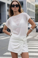 Falda pantalón nudo