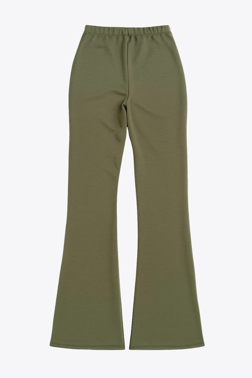 Legging básico ajustado de fit flare y cintura alta con pretina elástica.