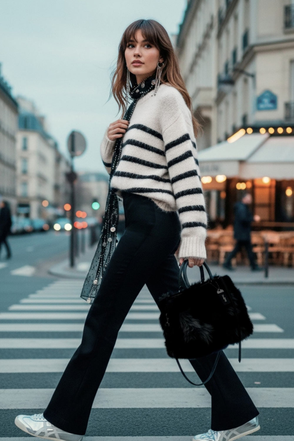 Legging ajustado de fit flare y cintura alta con pretina elástica.