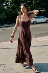 Ceyla printed maxi dress