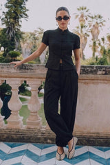 Pantalón Babe fit barrel