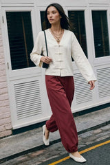 Pantalón Babe fit barrel
