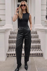 Balloon fit trousers