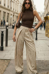 Pantalón capa estampado