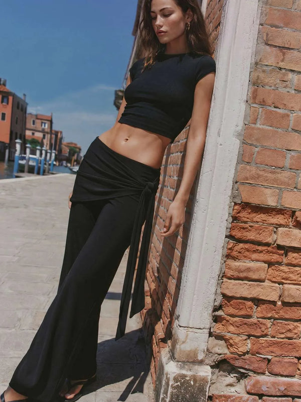 Pantalón con pareo
