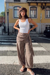 Pantalón cuadros pareo