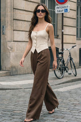 Pantalón doble pliegue