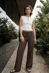 Pantalón fit recto