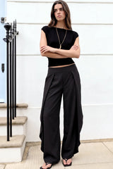Wide-leg trousers