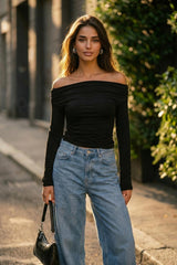 Top Aria manga larga