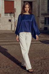 Satin texture top layer