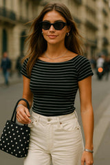 Top Jellyn manga corta