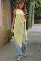 Asymmetric long top
