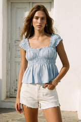 Top Mini Crush con olanes