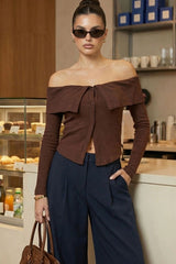 Top strapless tacto suave