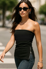 Top tubo Luar con cremallera