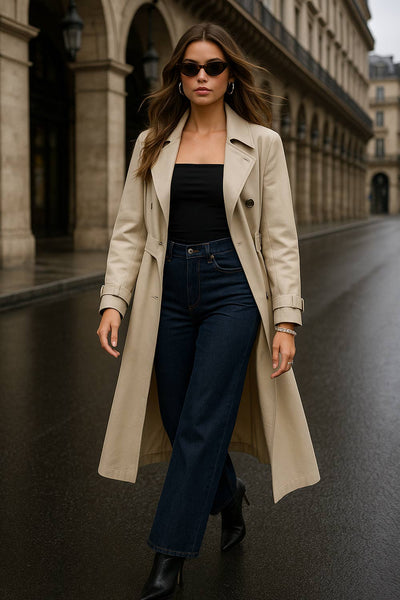 Top tubo de fit ajustado y escote recto.