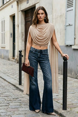 Zoe Chic Mesh Top