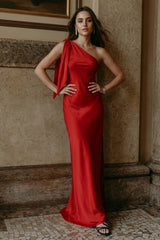 Vestido Gallery un hombro