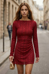 Vestido Mela con plisados