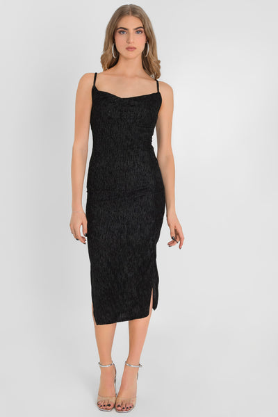 Street One Vestido De Punto Para Mujer A144117, Negro, 36