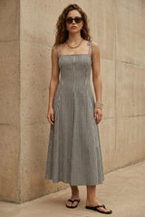 Vestido midi Shania