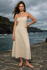 Vestido midi Shania