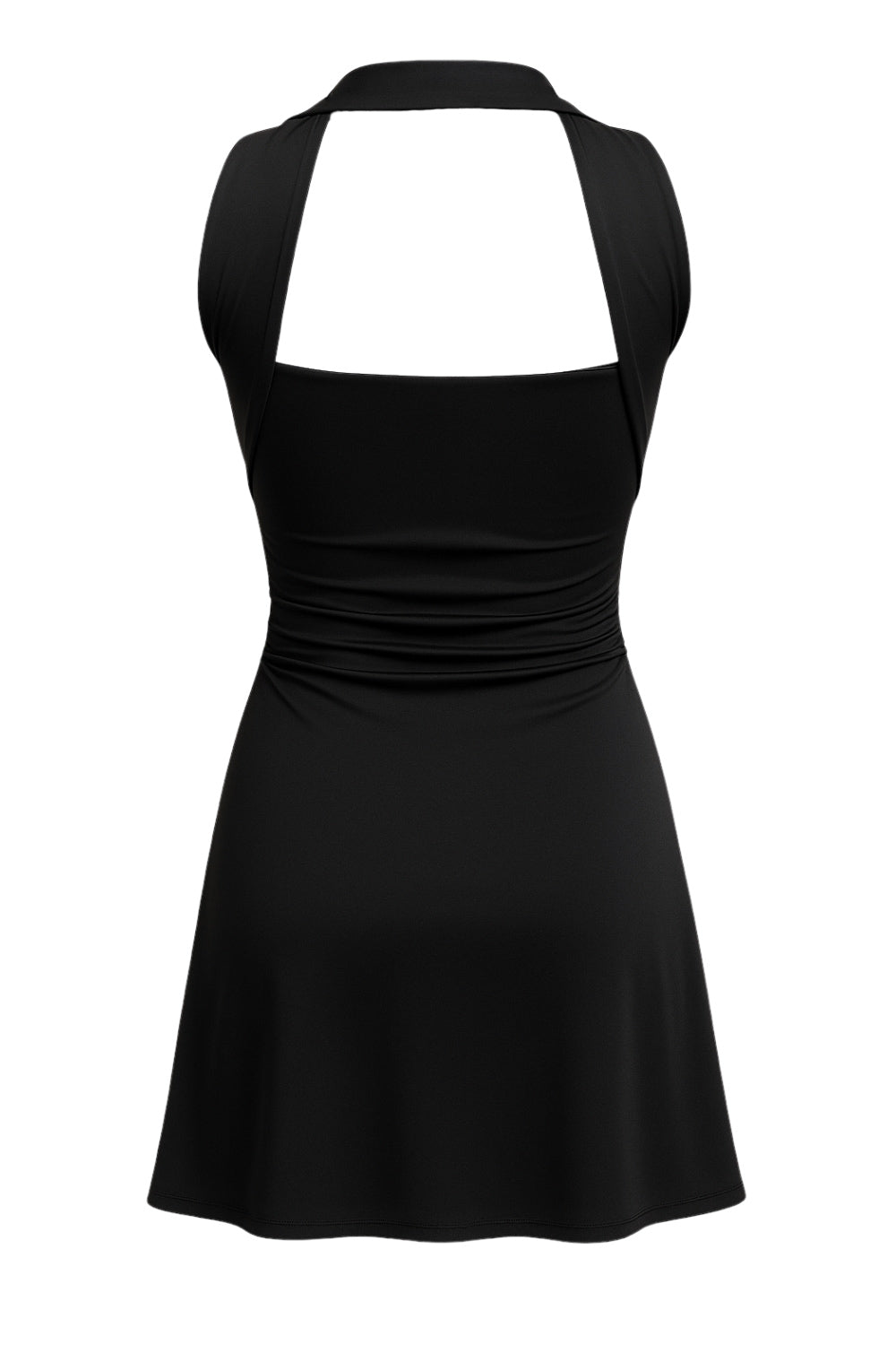 Vestido Slay strapless con choker