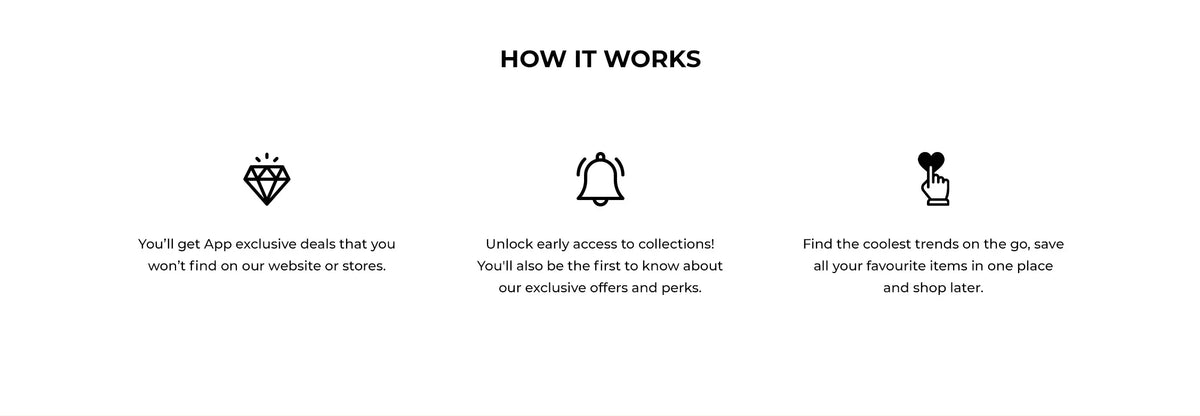 Advantages of buying on the Highstreet app
